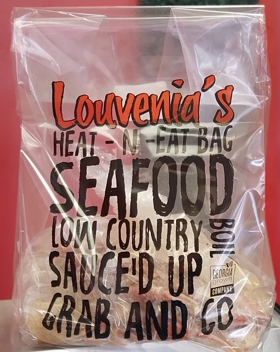 Crab And Shrimp Low Country Boil  Bag