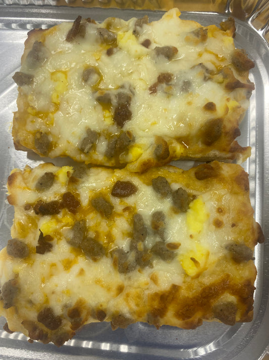 Old School Breakfast Pizza